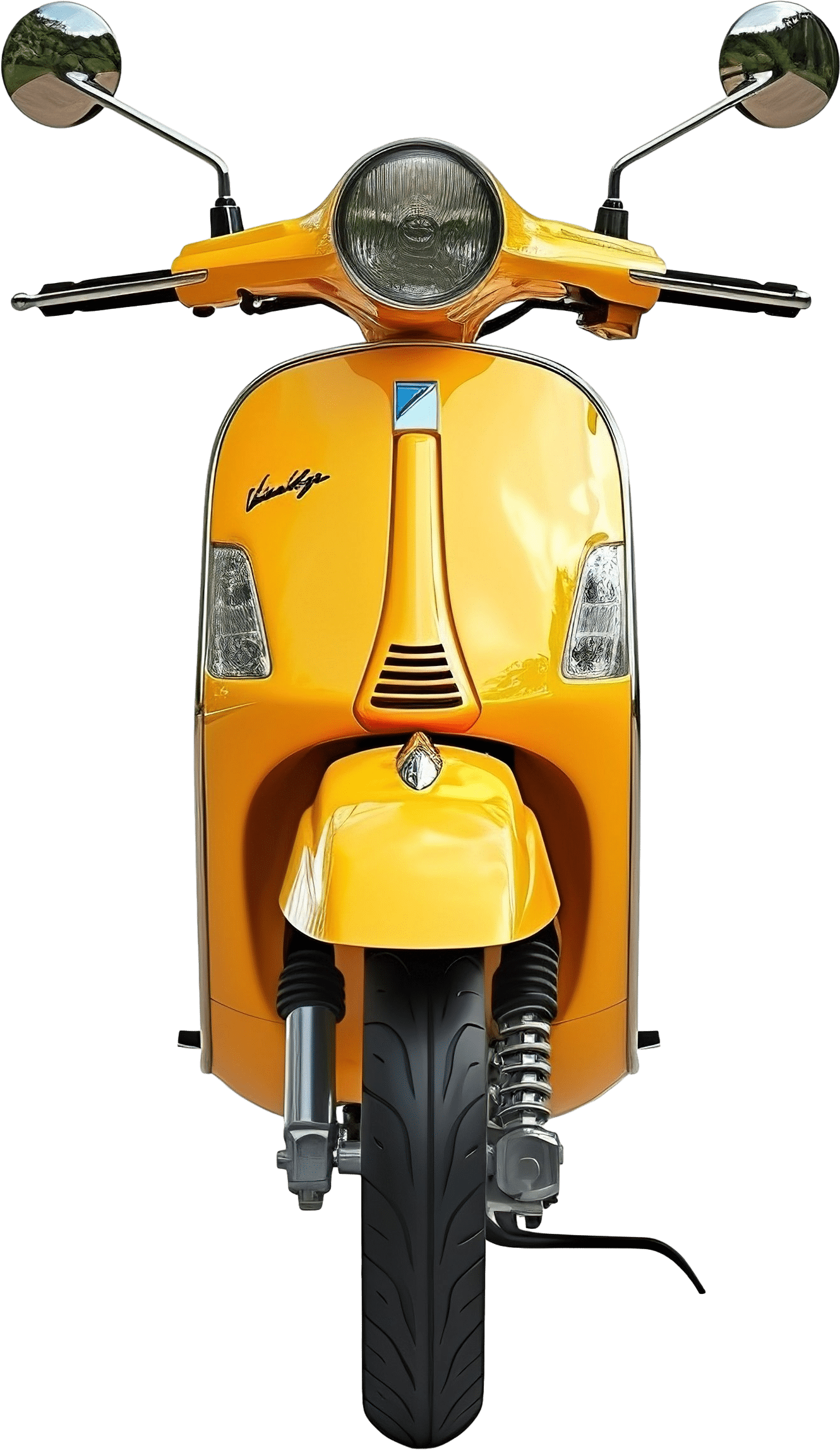 Scooter giallo